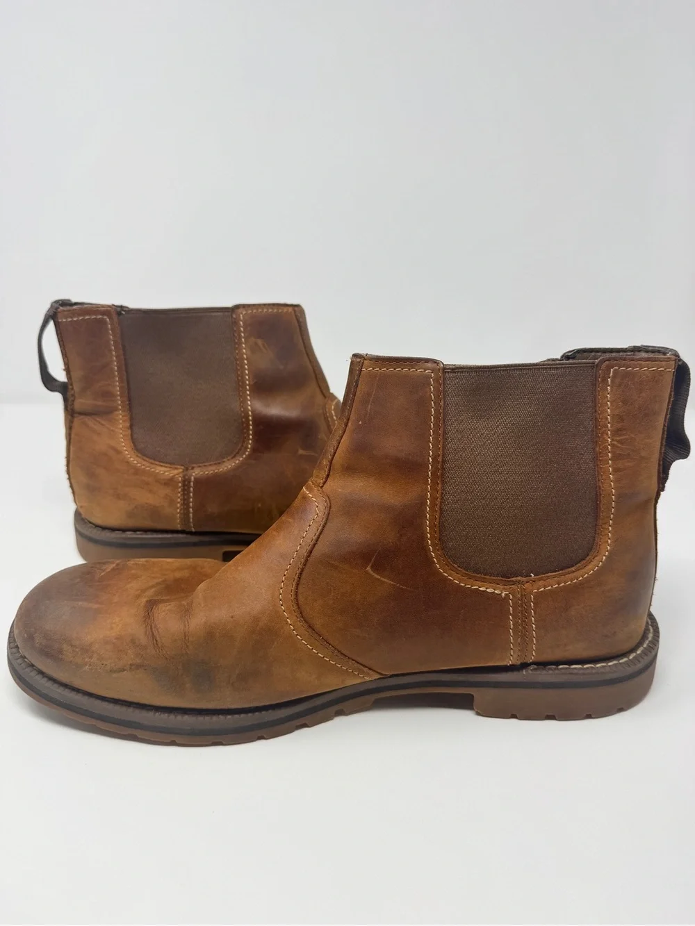 Timberland Men’s Brown Leather Chukka Boots